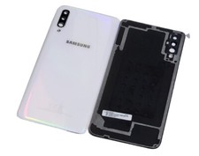 Cover posteriore copri batteria originale Samsung Galaxy A70 SM-A705F RETRO bianco B