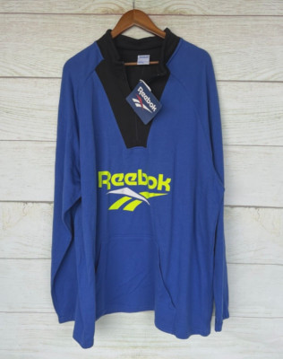 Reebok Classic Sweatshirt Mens 2XL (56'' Chest ) French Terry Pullover Sweat New