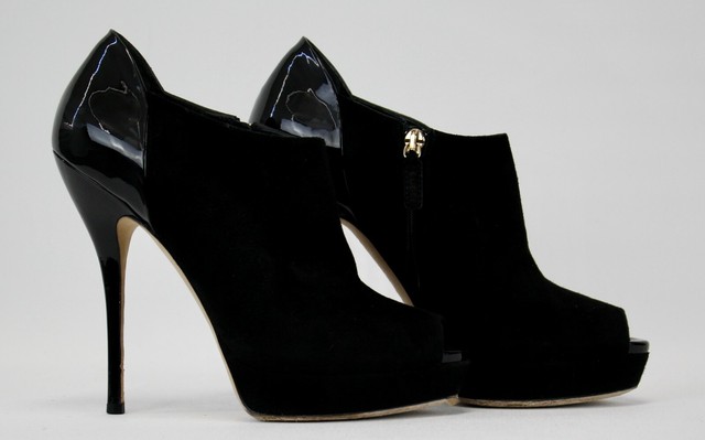 gucci black stilettos