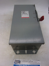 HFN361-WESTINGHOUSE-SAFETY SWITCH,3P,FUSIBLE, 30A,600V, NEMA 1 INDOOR