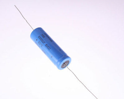 7x 6000uF 6V Axial Electrolytic Aluminum Capacitor mfd DC 39D608G006HP4 USA
