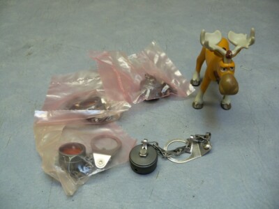 Sunbank MS3181-12NAL Circular MIL Spec Dust Cap w/chain ring Lot of 4