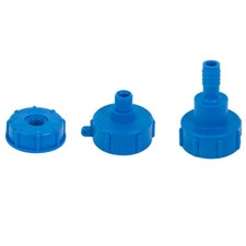 IBC Zubeh&ouml;r S60x6 IG AG 1/2" 3/4" 1" 1 1/2" 2"  Tank Deckel Verschlu&szlig; Container