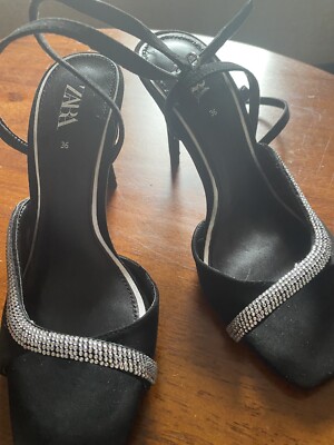 Zara Black high heels size
