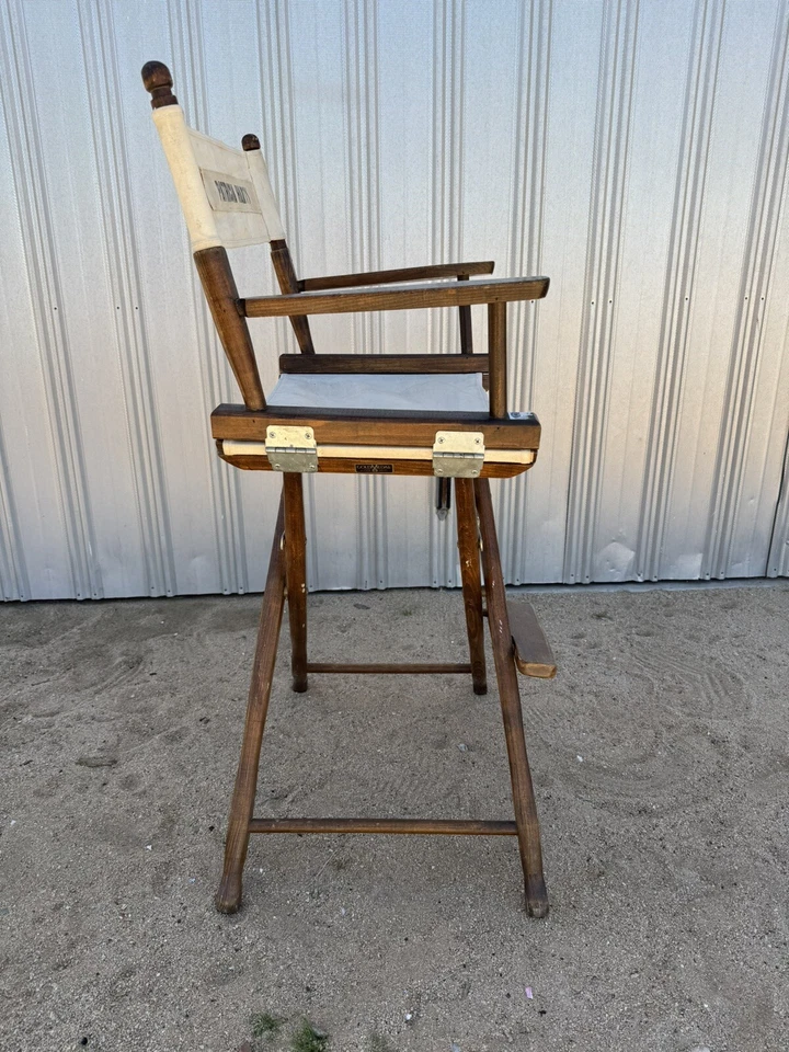 电影道具导演椅偶尔妻子帕特里夏·哈蒂名人拥有 — 第 2/4 张图片