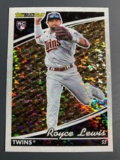 2022 Topps Update Royce Lewis Black Gold Rookie Card #BG-6 RC. rookie card picture