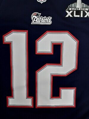 New England Patriots Tom Brady Super Bowl XLIX 49 Patch New England Patriots Tom Brady Super Bowl XLIX 49 Patch