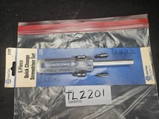 NAPA HAND TOOLS #31701 5 PC QUICK CHANGE SCREW DRIVER SET USA (TL2201)