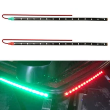 12V Red Green Submersible Navigation Light Waterproof Marine Boat Bow LED Strips
