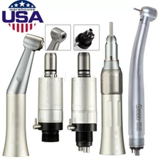 Dental E-generator LED high speed Contra Angle Air Motor Low Speed Handpiece Kit