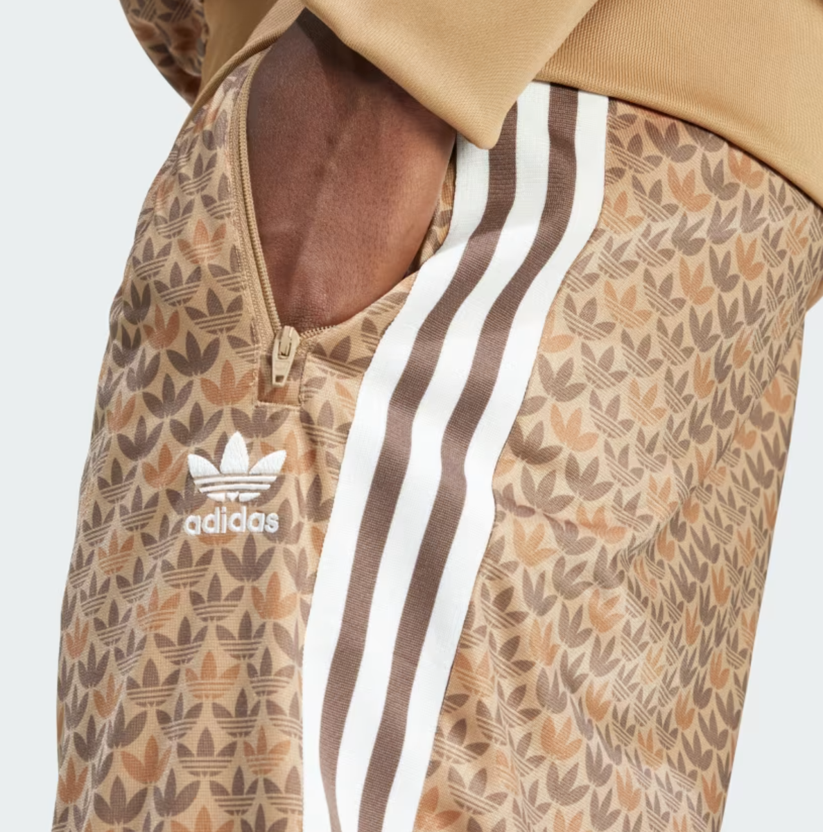 NEW MEN'S ADIDAS ORIGINALS FIREBIRD MONOGRAM TRACK PANTS