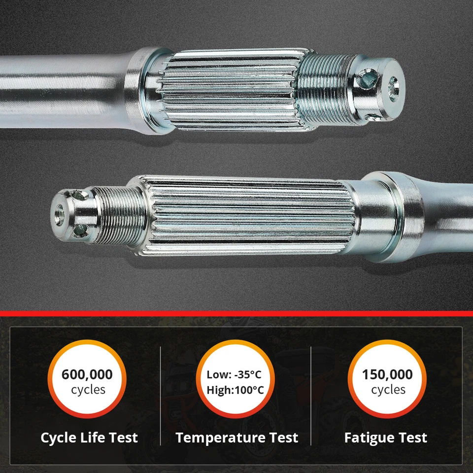 Вал задней оси с гайками для Honda TRX420FM1 TRX420FM2 Rancher 420 4x4 2014-2021 - Изображение 4 из 4