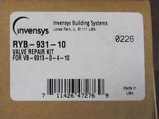 Invensys Model RYB-931-10 Valve Repair Kit, NEW IN BOX!