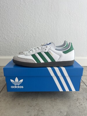 ◆adidas◆ Samba OG White Green IG1024 adidas Samba OG Shoes - Black | Free Shipping with adiClub