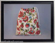 Gymnastics Leotard Grip Bags / Fall Colored Flowers Gymnast Birthday Goody Bag