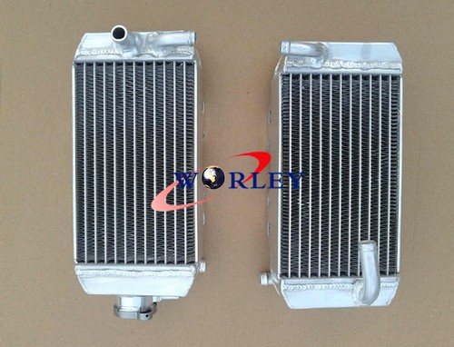 L+R Aluminum Radiateur Pour Honda CRF150R CRF150 2007-2013 2008 2009 2010 2011 - Photo 2/4