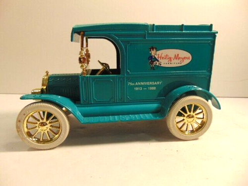 Heilig-Meyers Furniture advertising Ertl brand metal Ford 1913 Model T van bank - Picture 9 of 9