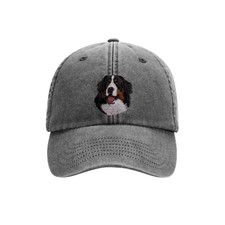 BERNESE MOUNTAIN DOG EMBROIDERED BASEBALL CAP UNISEX GIFT BOXED
