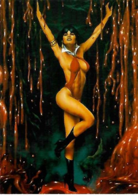 TCP 156  Vampirella Blood Lust Trading Card Promo 1 of 2
