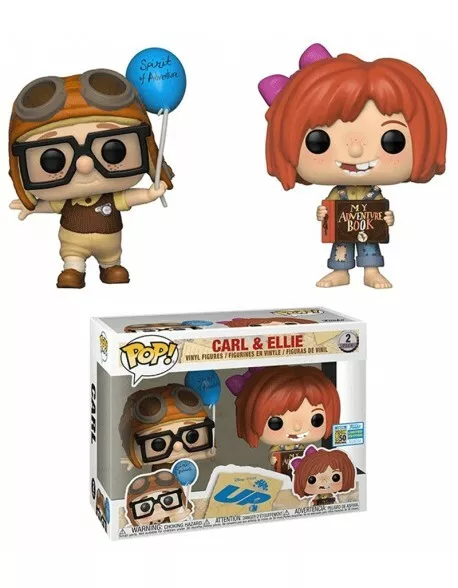 Funko Pop Carl y Ellie Limited Edition Pack Disney Up