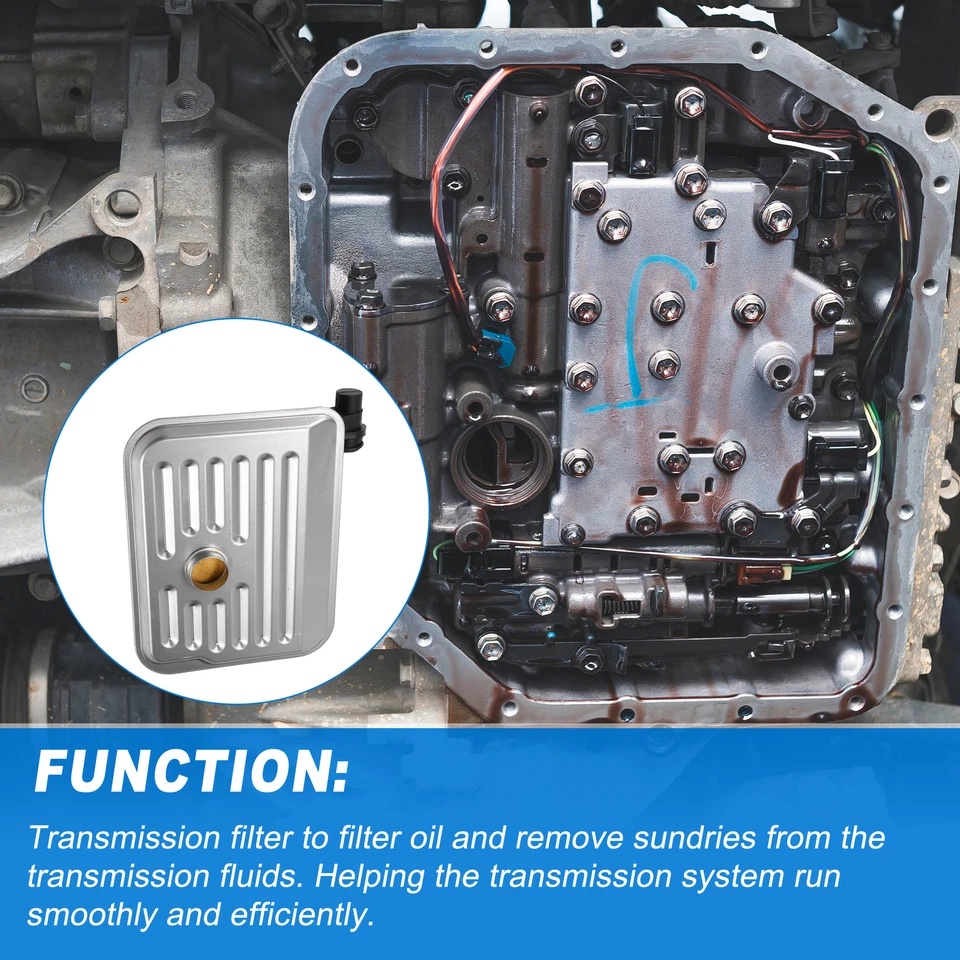 Filtro de fluido de transmisión de automóvil F4A51 cárter de aceite apto para Mitsubishi No.MD758684 Foto 3 de 4