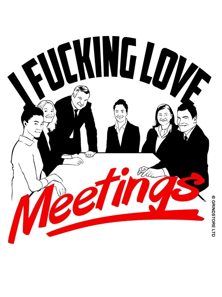 I F*cking Love Meetings Mug