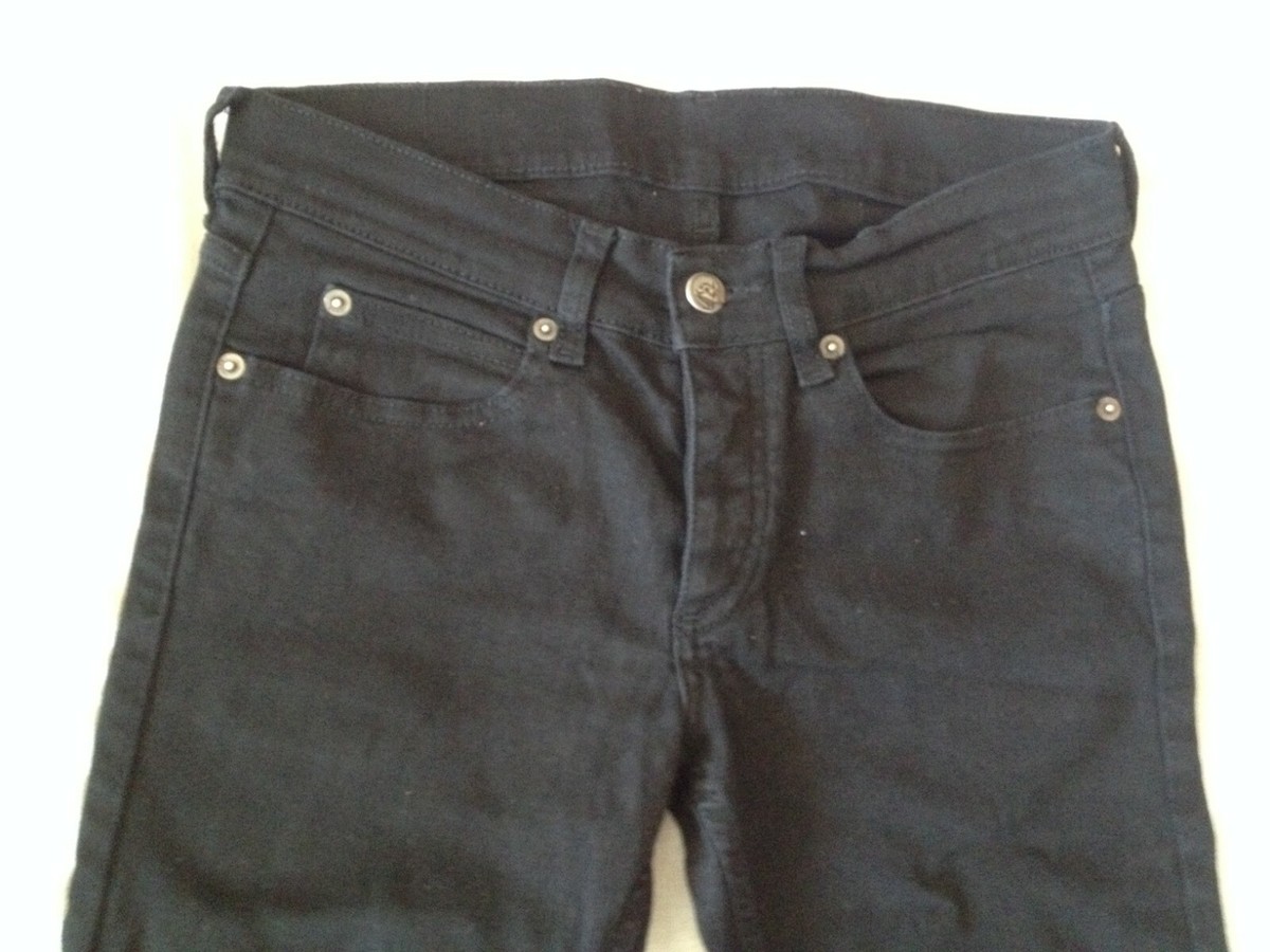 CHEAP MONDAY JEANS MEN'S ''NARROV OD BLACK'' 29x33