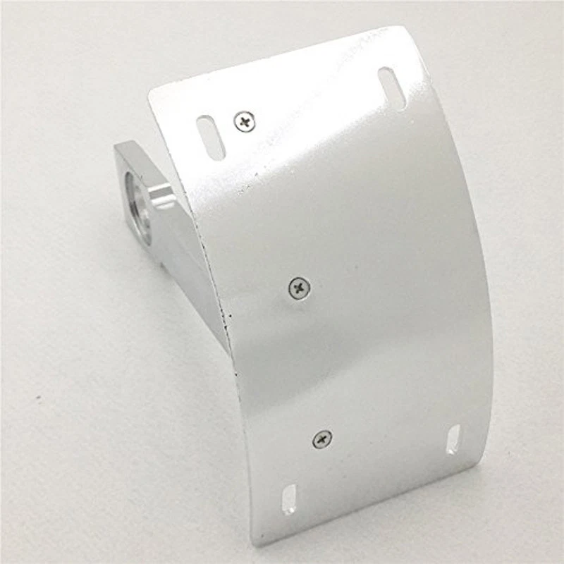 Silver Rear Side License Tag Bracket For Yamaha Warrior 2002-2005 VMax Bike - Image 2 of 4