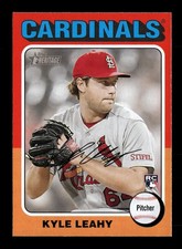2024 Topps Heritage #344 Kyle Leahy St. Louis Cardinals