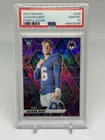 2025 Mosaic Jaxson Dart Variation PURPLE SCOPE Prizm Rookie RC #288 PSA 10 🔥