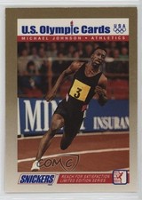 1992 US Olympicards Snickers Michael Johnson #7 1i9m