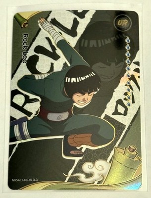 Naruto Series 1 Heaven's Scroll NRSA01-UR-012L3 Rock Lee