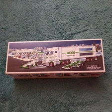 2003 Hess Toy Truck and Racecars New in Original Box 