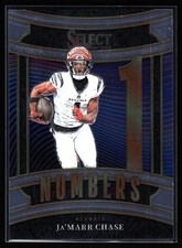 2025 Panini Select - Select Numbers Ja'Marr Chase #3