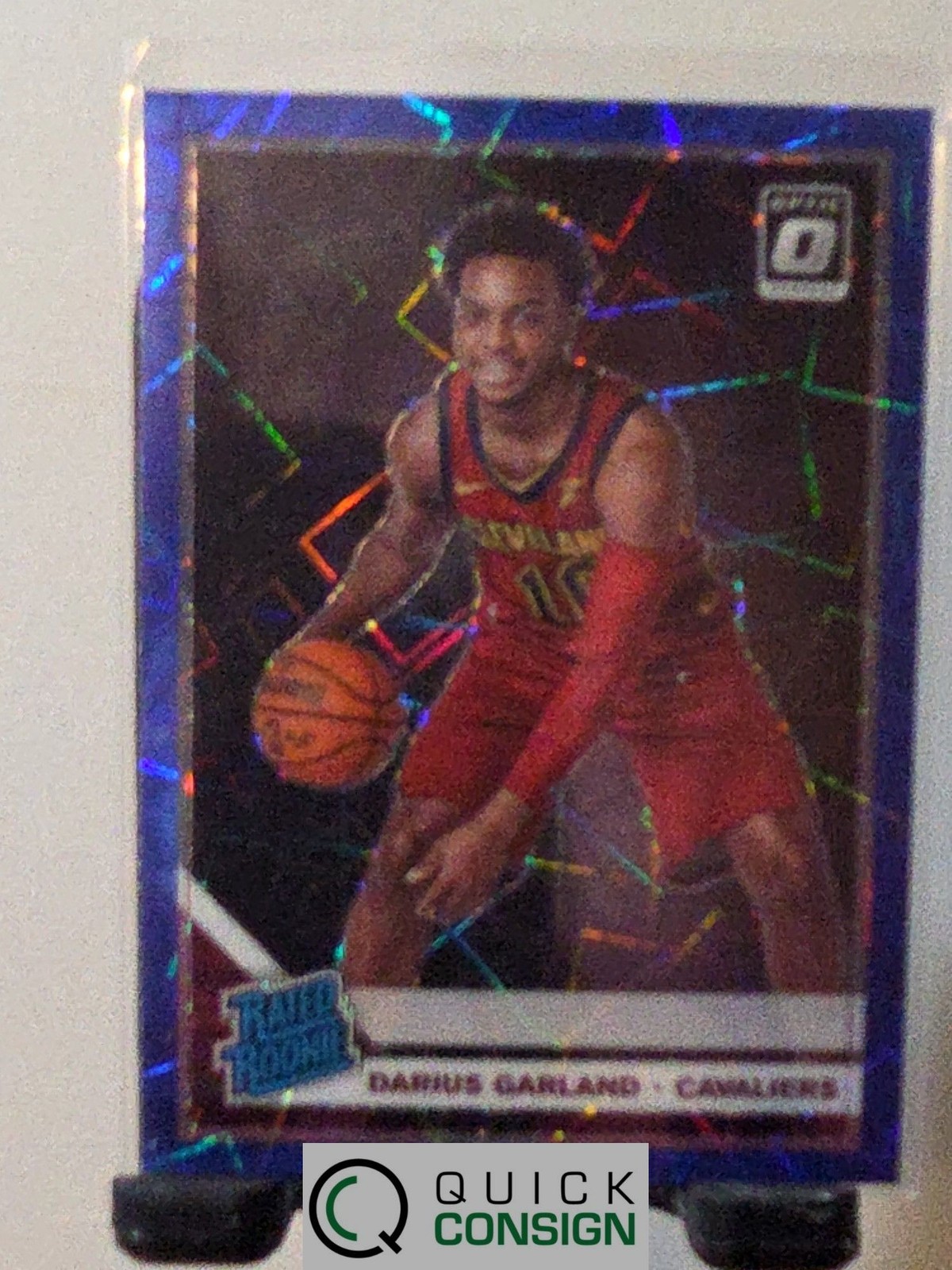 DARIUS GARLAND 2019-20 DONRUSS OPTIC BLUE VELOCITY ROOKIE RC 195 CAVALIERS Q0014