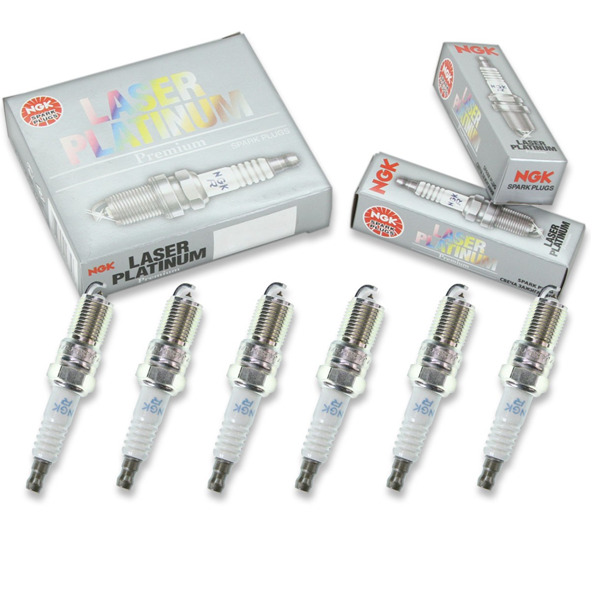 6 pc NGK 93858 TR5BP12 Laser Platinum Spark Plugs for SP511 PT16TT PT16EPR10 dk