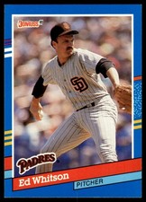 1991 Donruss Ed Whitson San Diego Padres #186 19629