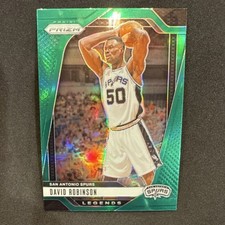 Panini Prizm 2024-25 David Robinson #288 San Antonio Spurs NBA Green Prizm Card