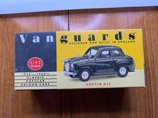 Vanguards Corgi 1:43 Austin A35 Green VA23000
