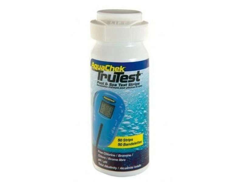 Probador electrónico de piscina AquaChek TruTest para pH, cloro, bromo caja de recarga embalaje original