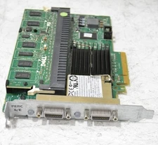 Dell PERC 6/E J155F PCIe SAS RAID Controller Card 512MB SEE NOTES
