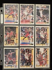 NBA 18 Card Lot Bill Cartwright Horace Grant Stacey King Bulls Fleer Topps