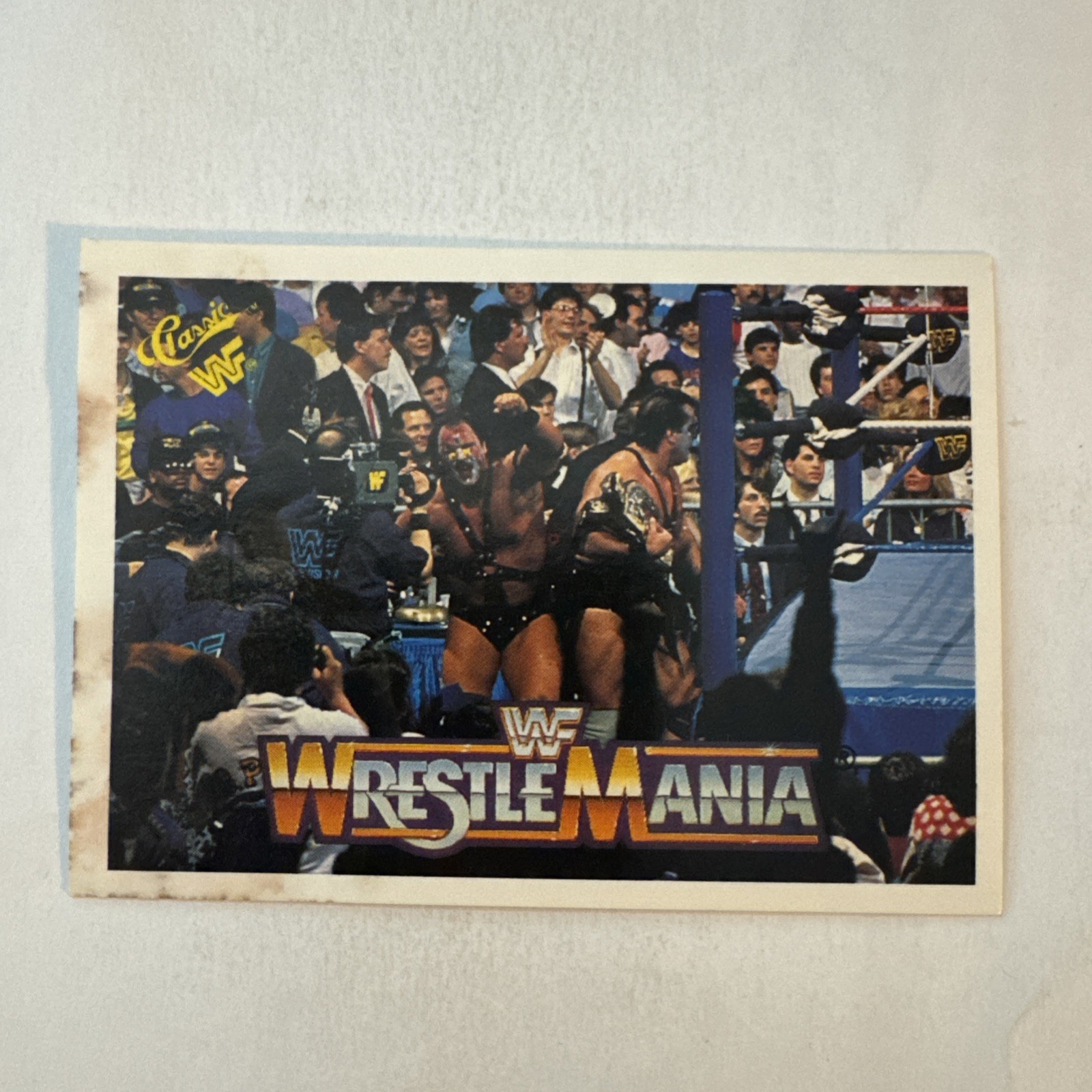 1990 Classic WWF The History of Wrestlemania #46 Demolition