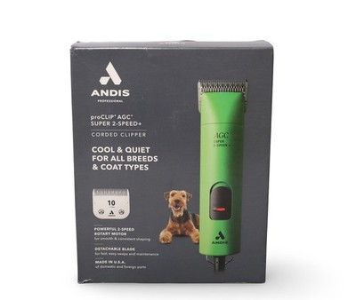 ANDIS Professional ProClip AGC Super 2-Speed+ Detachable Blade Clipper NIB