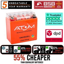 Yamaha SR 500 78-98 - 12N9-BS Atom Gel Motorcycle Battery