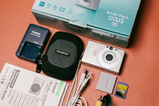 Canon Digital IXUS 70 7.1MP Silver Compact Camera 
