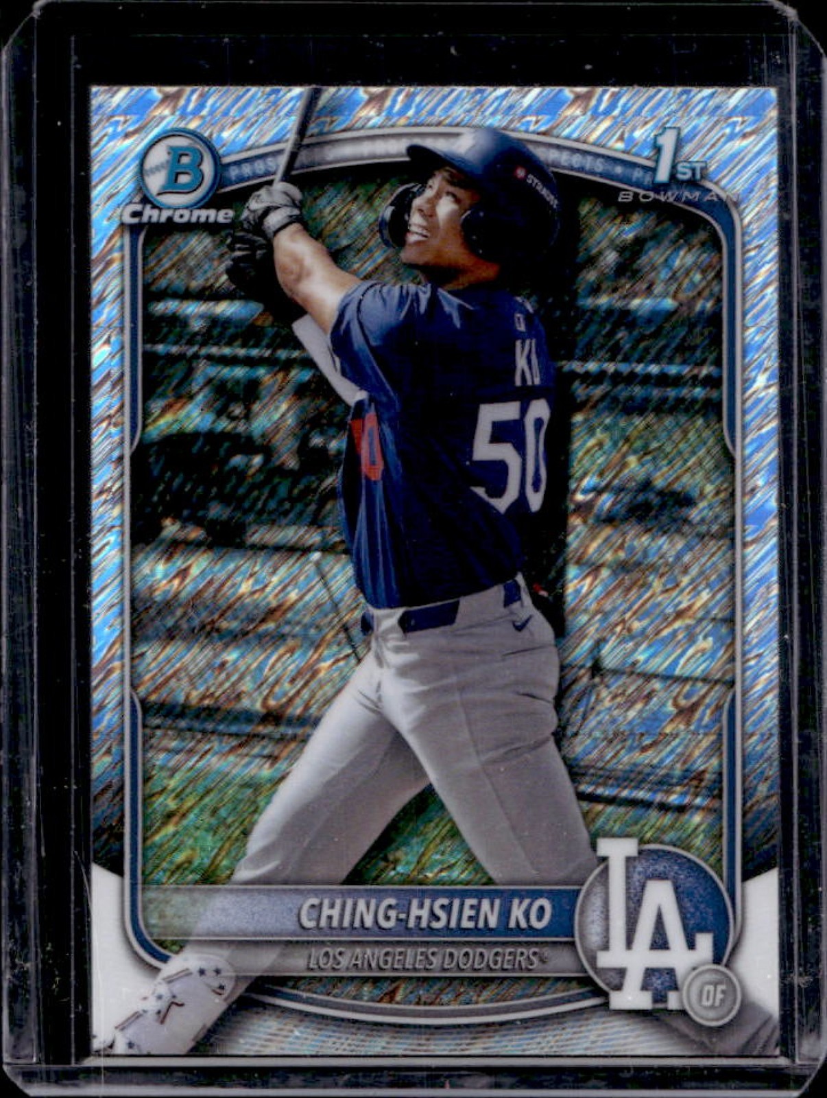 2025 Bowman Chrome Ching-Hsien Ko Shimmer Refractor 1st #BCP-224