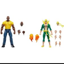 Original Comic V Marvel Legends 85th Anniversary Iron Fist And Luke Cage Anime