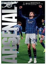 ARSENAL v SPORTING CP Champions League QUARTER FINAL Programme 15th April 2026