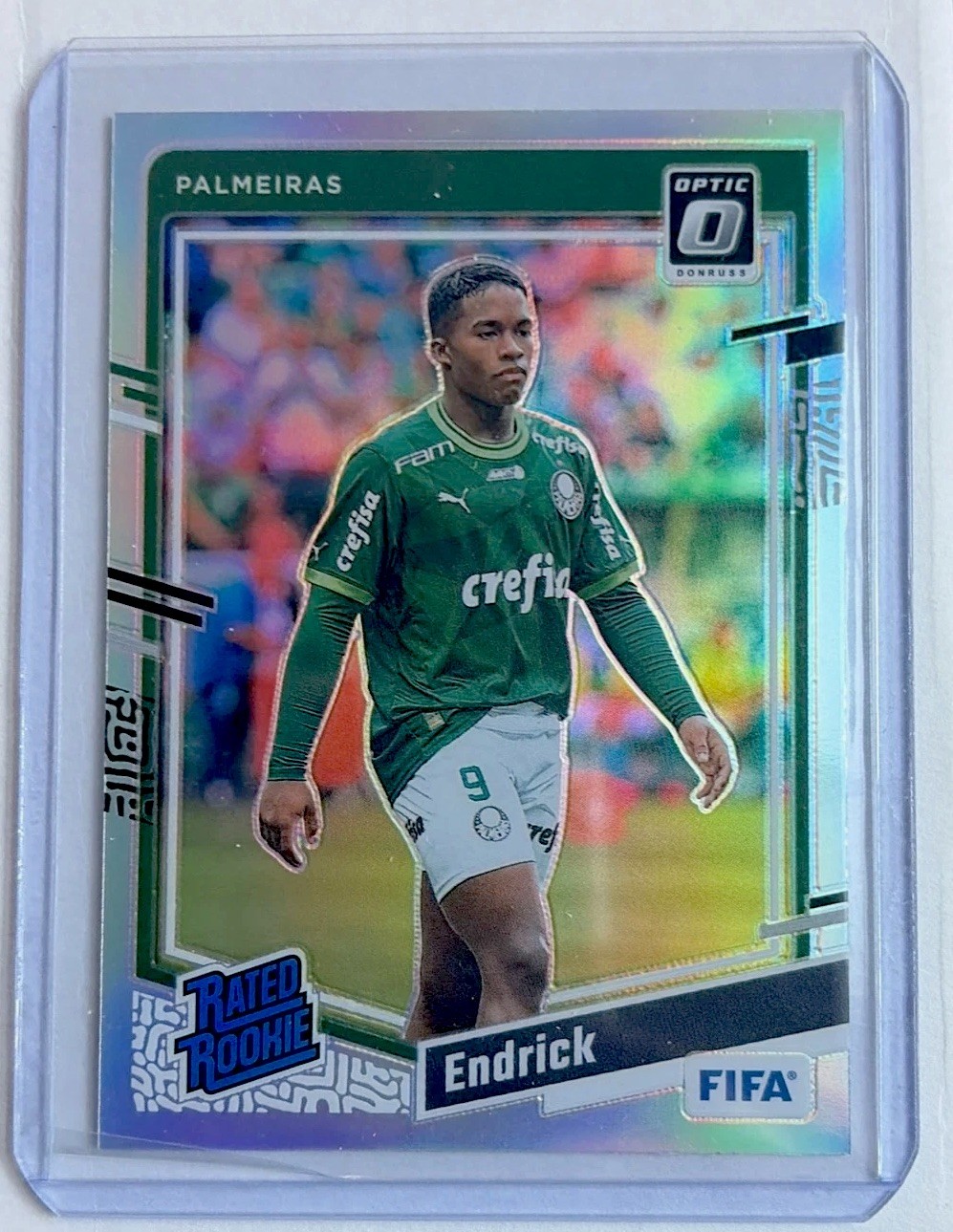 2023-24 Panini Donruss Fifa - Optic Rated Rookie Endrick #176 Holo Prizm (RC)